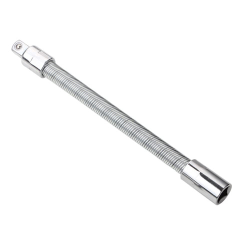 Omninmo 1-Piece Wrench Sleeve Extension Rod, 1/2 Socket Wrenches Drive Head, Bendable Flexible Socket Extension Bar Shaft