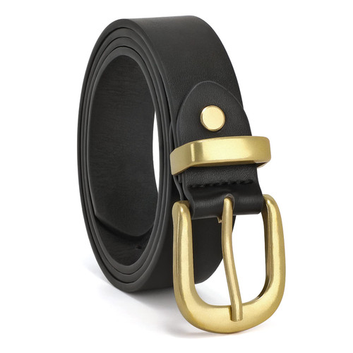 JASGOOD Women's Leather Belt for Jeans Pants Dress, Fashion Gold Buckle Ladies Waist Belt JASGOOD Women's Leather Belt for Jeans Pants Dress, Fashion Gold Buckle Ladies Waist Belt