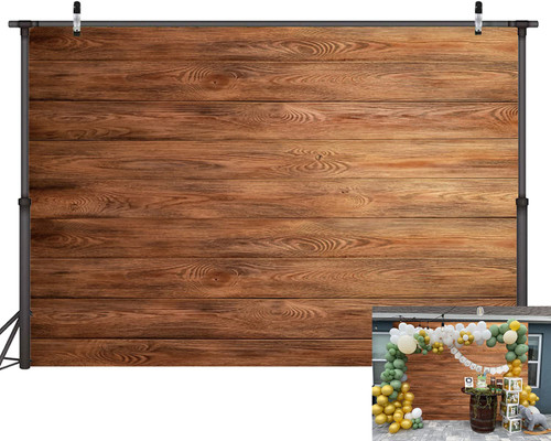 Rustic Wood Backdrop for Photography Baby Shower Party Brown Wooden Background Vintage Retro Wood Board Wedding Backdrop Baby Birthday Party Banner Kids Adult Portrait Photo Booth Rustic Wood Backdrop for Photography Baby Shower Party Brown Wooden Background Vintage Retro Wood Board Wedding Backdrop Baby Birthday Party Banner Kids Adult Portrait Photo Booth