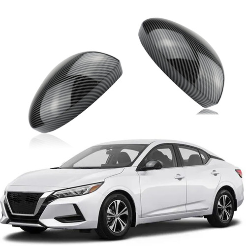 KEEGTBOX Carbon Fiber Style Rear View Side Mirror Cover Cap Trim Compatible with Nissan Sentra 2020 2021 2022 2023 Fit for Nissan Altima 2019-2023 Exterior Accessories (Rear View Mirror Cover) KEEGTBOX Carbon Fiber Style Rear View Side Mirror Cover Cap Trim Compatible with Nissan Sentra 2020 2021 2022 2023 Fit for Nissan Altima 2019-2023 Exterior Accessories (Rear View Mirror Cover)