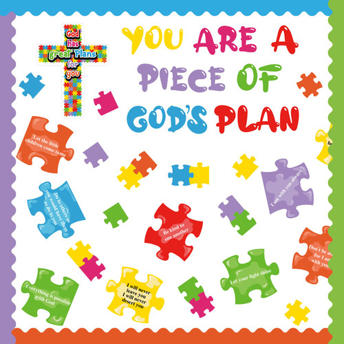 67 Pieces Christian Bulletin Board Religious Piece of Gods Plan Sunday School Decorations Bible Verse Holiday Cutouts for Classroom Sunday Puzzle Piece Decor for School for Door Wall Decor Supplies 67 Pieces Christian Bulletin Board Religious Piece of Gods Plan Sunday School Decorations Bible Verse Holiday Cutouts for Classroom Sunday Puzzle Piece Decor for School for Door Wall Decor Supplies