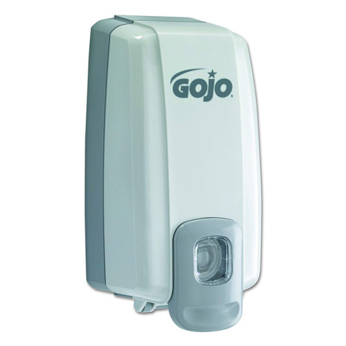 GOJO 2130-06 NXT Space Saver Dispenser for 1000 mL Refills, Dove Gray