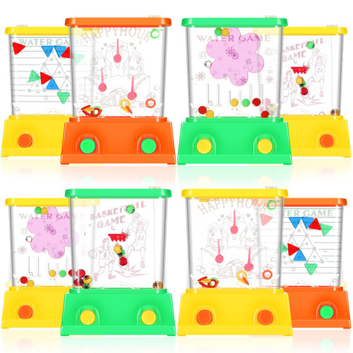 32 Pcs Handheld Water Game Arcade Water Ring Mini Basketball Flower Toss Rings Handheld Fish Water Game 90s Toys Mini Retro Pastime for Party Travel Stocking Without Water(Fresh Style) 32 Pcs Handheld Water Game Arcade Water Ring Mini Basketball Flower Toss Rings Handheld Fish Water Game 90s Toys Mini Retro Pastime for Party Travel Stocking Without Water(Fresh Style)