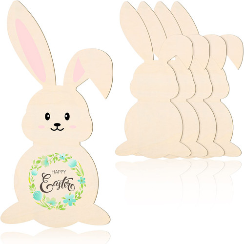4 Pieces 16 Inch Easter Wooden Bunny Cutouts Unfinished Wooden Bunny Cutout Easter Rabbit Cutouts for Easter Crafts Easter Spring Decorations Classroom Spring Decor Craft and Year-Round 4 Pieces 16 Inch Easter Wooden Bunny Cutouts Unfinished Wooden Bunny Cutout Easter Rabbit Cutouts for Easter Crafts Easter Spring Decorations Classroom Spring Decor Craft and Year-Round