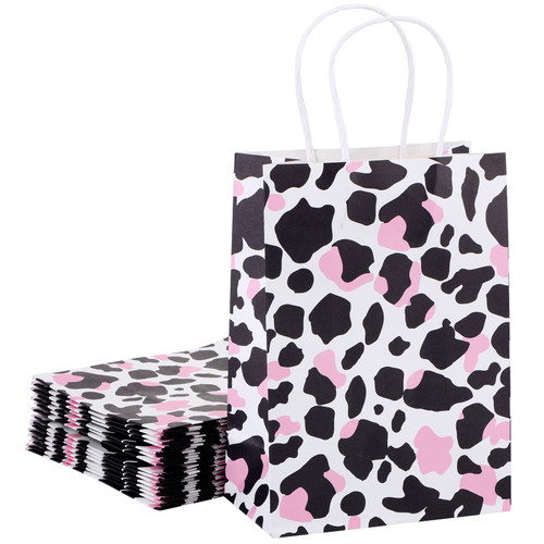 16 Pieces Pink Cow Goodies Bags Farm Animal Party Favor Gift Bag With Handle Cow Print Bag Candy Bags Farm Birthday Party Favors Cow Party Decorations for Girls Boy Birthday Baby Shower Party Supplies 16 Pieces Pink Cow Goodies Bags Farm Animal Party Favor Gift Bag With Handle Cow Print Bag Candy Bags Farm Birthday Party Favors Cow Party Decorations for Girls Boy Birthday Baby Shower Party Supplies