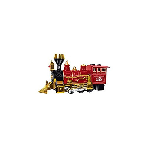 Toyze® Christmas Train Bump and Go Action, Classic Railroad Train, Kids Train with Lights and Sounds, Perfect Toy For Christmas