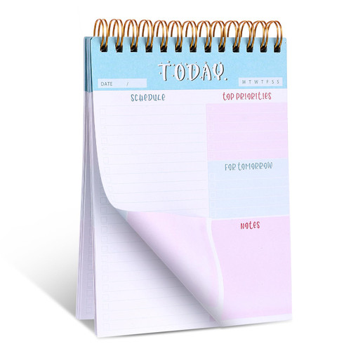 Yolev To Do List Notepad Daily Task Planner Pad, Checklist Notepad Task Planner Daily ToDo List Organized Notebook Project Planner Notebook with Checklist Manager Supplies
