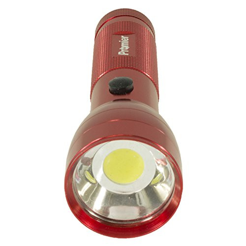 Promier 200 Lumen COB LED Wide Beam Flashlight (Red)