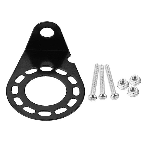 Trailer Connector Bracket, Metal Mounting Bracket Holder for 7 Pin 13 Pin Caravan Towing Trailer Connector Plug Socket