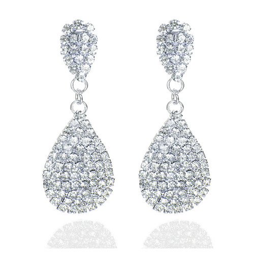 Rhinestone Teardrop Dangle Earrings for Women, Kucheed Sparkly Bridal Bridesmaids Crystal Dangle Drop Earrings,Silver Twinkle Diamond Chandelier Earrings,Fashion Wedding Party Earrings Jewelry Rhinestone Teardrop Dangle Earrings for Women, Kucheed Sparkly Bridal Bridesmaids Crystal Dangle Drop Earrings,Silver Twinkle Diamond Chandelier Earrings,Fashion Wedding Party Earrings Jewelry