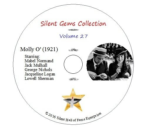 DVD "Molly O'" (1921) M.Sennett, Mabel Normand, Jacqueline Logan, Classic Silent Comedy DVD "Molly O'" (1921) M.Sennett, Mabel Normand, Jacqueline Logan, Classic Silent Comedy