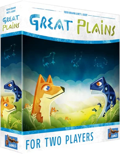 Great Plains Board Game | Abstract Puzzle Game | Strategy Board Game | Fun Family Board Game for Adults and Kids | Ages 10 and up | 2 Players | Average Playtime 20 Minutes | Made by Lookout Games