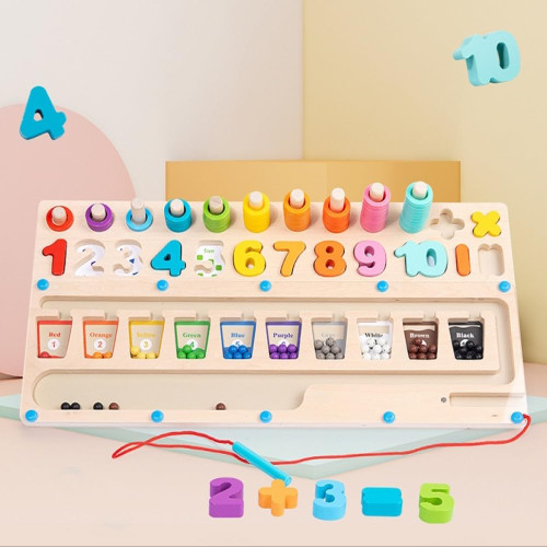 YBDMYTY Magnetic Color and Number Maze?Wooden Magnet Board Puzzles Toddler Activities Counting Matching Games Montessori Fine Motor Skills Toys?Learning & Education Toys for Preschoolers YBDMYTY Magnetic Color and Number Maze?Wooden Magnet Board Puzzles Toddler Activities Counting Matching Games Montessori Fine Motor Skills Toys?Learning & Education Toys for Preschoolers