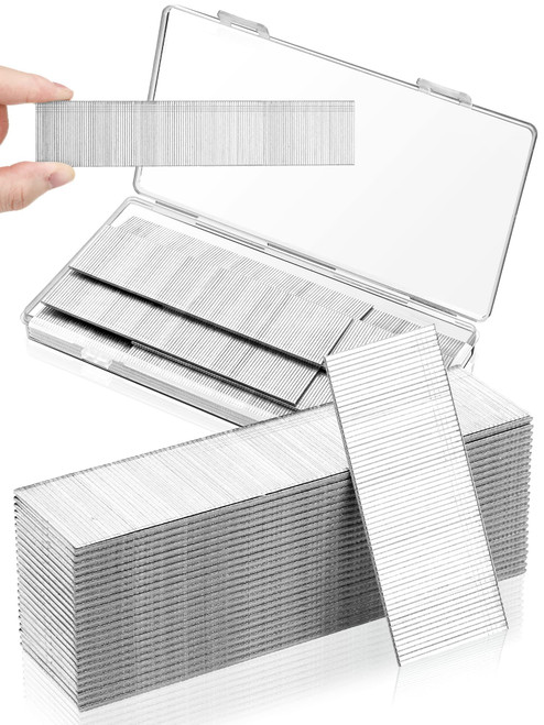 7500 Count 18 Gauge Brad Nails Galvanized Brad Nails 18GA Nail Gun Nails for Pneumatic Electric Brad Nailer Gun, Small Finishing Nails for Trim Molding Cabinetry Building Assembly (1-1/4 Inch) 7500 Count 18 Gauge Brad Nails Galvanized Brad Nails 18GA Nail Gun Nails for Pneumatic Electric Brad Nailer Gun, Small Finishing Nails for Trim Molding Cabinetry Building Assembly (1-1/4 Inch)