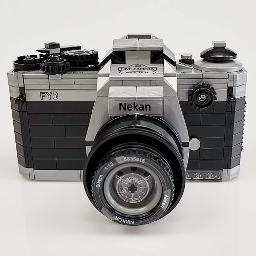 Uvini Building Blocks Camera, Adult Building Set, Construction Brick Set Best Gift for Adult, Teens, Collectible Model Digital Camera to Build 405pcs