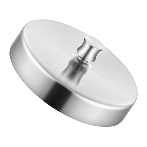 Happyyami 1pc Beef Patty Mold Rice Ball Mold Metal Burger Hamburger Press Patty Maker Non- Stick Burger Press Adjustable Burger Patty Maker Patty Making Mold Burger Meat Pressing Mold Silver