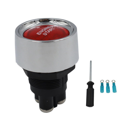 ERINGOGO Turn on The Ignition car Starter Push Button Starter Switch Vehicles Start Engine Button Automatic