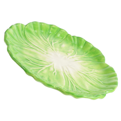NOLITOY serving utensils dessert display dish cabbage shaped plate home breakfast plates food dish snack tray household fruits plate household snack dish ceramic plate ceramics container