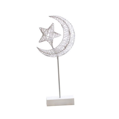 BESTOYARD 1pc Star Moon Night Light LED Nursery Night Lamp LED Decor Moon Decorations Desk Lamp Wall Mounted Lamp for Christmas Hanging Light for Christmas LED Christmas Lights Decorate