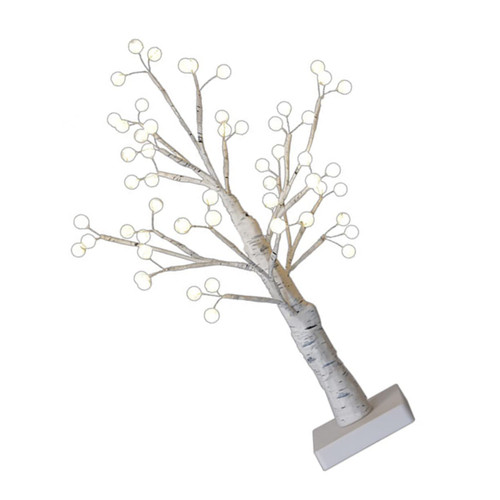 Garneck Tree Lights Tree Shape Lamp Home Decor Bedside Lamp Bonsai Tree Light LED Desk Lamp LED Decor Desktop Light Table Light Fairy Light Tree Pearl Lamp White Plastic Desktop Tree Light