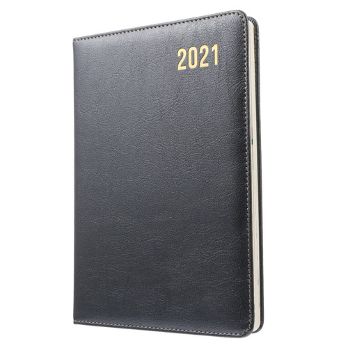 Gadpiparty 1pc 2021 2021 Agenda Book Leather Pocket Notebook Travel Notebook Calendar Notebook 2021 Pocket Planner 2021 Schedule Book 2021 Weekly Planner Planning Book Yearly Schedule Book Pu