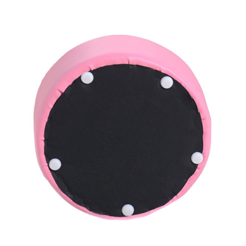 Veemoon 1pc Round Stool Portable Step Stool Stepping Stool for Kids Portable Stool Kids Stool Foot Rest Step Stool Kids Foot Stool Stool Non-Slip Stool Pu Stool