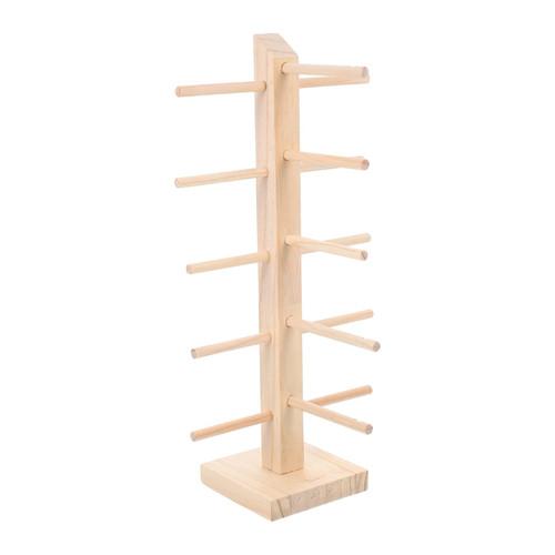 OKUMEYR Glasses Display Stand Wooden Display Stand Table Top Display Stand Sunglass Display Stand Hanging Wine Glass Rack Spectacle Eyeglass Holder Eyeglasses Display Holder Eyeglass Rack