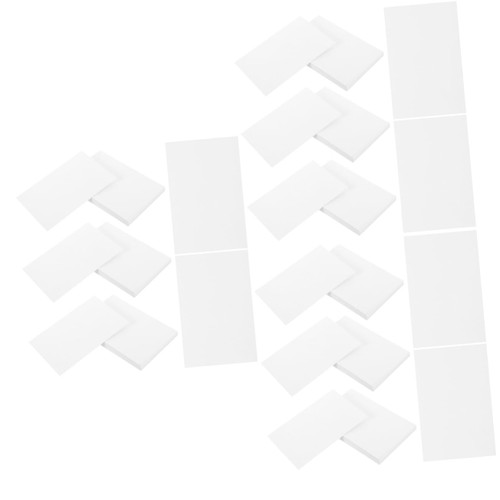 NUOBESTY 150 pcs blank card stock postcards bulk blank playing cards flash cards blank word cards blank poker cards blank white card paper blank cards for DIY blank paper card graffiti gift