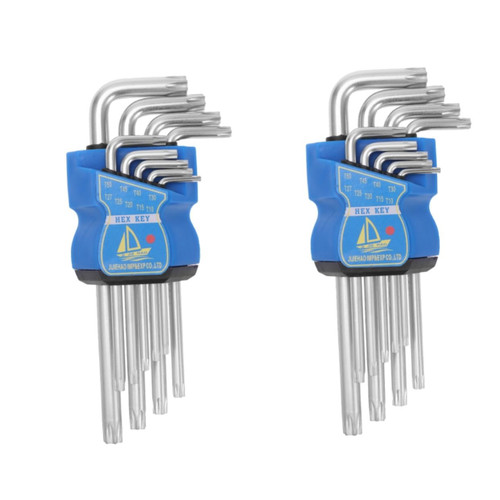 DOITOOL Hex Wrench 2pcs Allen Key for Bike Hex Wrench L-type Hex Wrench Middle Length Set Medium-length Spanner Allen Key Medium-length Spanner