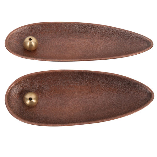 Garneck 2pcs Incense Sticks Goblincore Room Decor Light House Decorations for Home Trays Decorative Incense Tray Bowl Insence Tray Incense Holder Ornament Buddha Incense Burner Home Censer