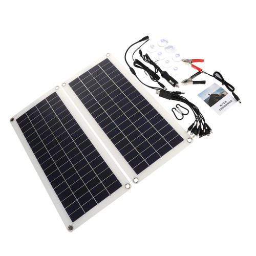 Yardwe 1 Set Solar Fan Battery Chargers Portable Power Cell Phone Portable Charger Rv Solar Charger Marine Solar Panel Solar Car Battery Charger Solar Panel Device Solar Panel Kit Rv Boat