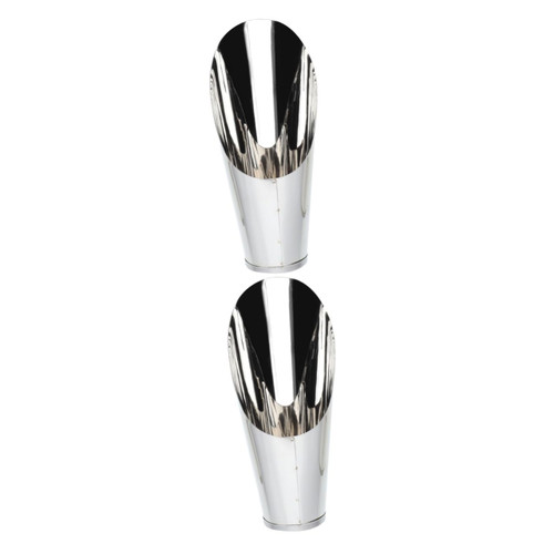 Happyyami 2pcs Stainless Steel Bucket Shovel Digging Tools Lawn Tools Planter Soil Scoops Bucket Pet Food Shovel Soil Scoop for Indoor Plants Gardening Cup Planting Scoop Bucket Scoops