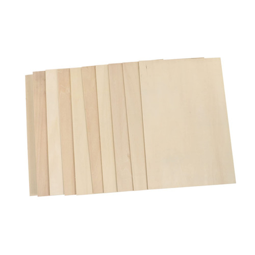EXCEART 20 Pcs Board Wood Crafts Wood Signs DIY Crafts Plywood for Engraving Plywood Sheet Wood Veneer Sheet Wood Painting Slices Wood Slices Wooden Blank Pieces Laminate Splint Painting