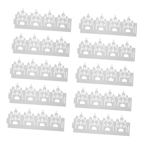 BESTOYARD 20pcs Halloween Paper Lampshade Beeswax Candle Pumpkin Candle Cake Decorations Candle Lamp Shade Holder Beeswax Wrap Candles Hollow Candle Holder Hollow Shade Candle Cover