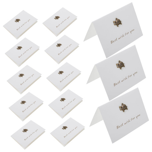Gadpiparty 20 Sets wedding gift cards mini thank you cards wedding thank you cards small holiday cards bridal shower greeting card engagement invitations blessing card retro gift card invite