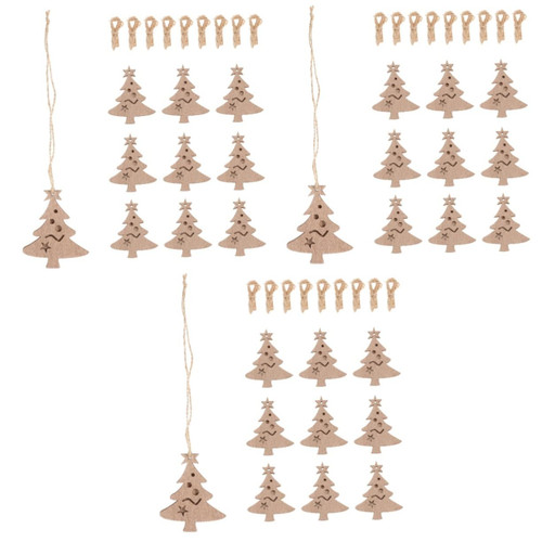 EXCEART 30 Pcs Double Decorative Wood Chips Unfinished Xmas Wooden Cutouts Wood Shape Cutouts Christmas Wood Ornaments Christmas Decor Wood Crafts for Kidcraft Playset Wooded Chip 7c EXCEART 30 Pcs Double Decorative Wood Chips Unfinished Xmas Wooden Cutouts Wood Shape Cutouts Christmas Wood Ornaments Christmas Decor Wood Crafts for Kidcraft Playset Wooded Chip 7c