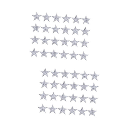 EXCEART 48 pcs Rhinestone Appliques for Dresses Silver Applique Silver Embroidery Patches Iron and Sew On Applique DIY Badge for Clothes Jeans Jacket Hat Dress Patches for Clothes Backpack EXCEART 48 pcs Rhinestone Appliques for Dresses Silver Applique Silver Embroidery Patches Iron and Sew On Applique DIY Badge for Clothes Jeans Jacket Hat Dress Patches for Clothes Backpack
