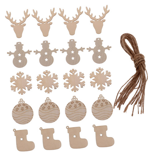 EXCEART Christmas Tree Hanging Pendant DIY Christmas Ornaments Wood Slice Unfinished Wood Ornaments Christmas Pendant Wood Hollow Out Christmas Tree Ornaments Props Wooden 50pcs EXCEART Christmas Tree Hanging Pendant DIY Christmas Ornaments Wood Slice Unfinished Wood Ornaments Christmas Pendant Wood Hollow Out Christmas Tree Ornaments Props Wooden 50pcs