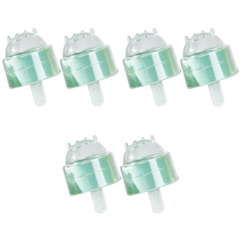 EXCEART 6 pcs popsicle mold homemade popsicle maker ice DIY mold popsicles maker soap mold whiskey ice making mold silicone popsicle maker ice mold plastic popsicle stick baby ice cream