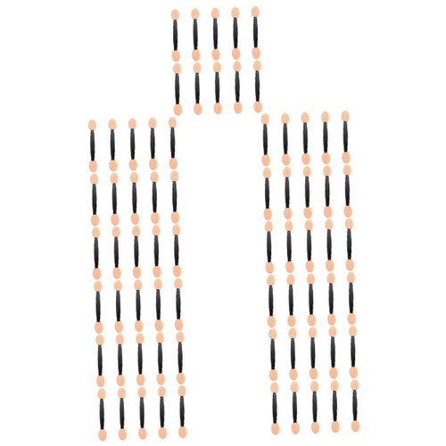 FOMIYES 700 Pcs Double Ended Eyeshadow Brush Makeup Applicator Disposable Sponges Double Ended Makeup Brush Eye Makeup Sponge Dual Sides Eyeshadow Brushes Dual Sides Eyeshadow Sponge Major