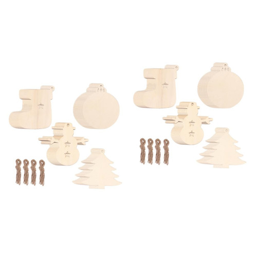 EXCEART 80 Pcs Christmas Wood Pendant Christmas Wood Ornament Christmas Wooden Slice Santa Claus Ornament Wood Slices for Crafts DIY Christmas Pendant Wooden Pieces for Christmas Tree Gift EXCEART 80 Pcs Christmas Wood Pendant Christmas Wood Ornament Christmas Wooden Slice Santa Claus Ornament Wood Slices for Crafts DIY Christmas Pendant Wooden Pieces for Christmas Tree Gift