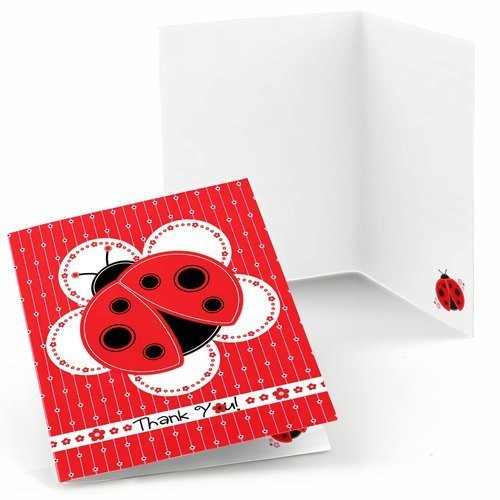 Big Dot of Happiness Modern Ladybug - Baby Shower or Birthday Party Thank You Cards (8 count) Big Dot of Happiness Modern Ladybug - Baby Shower or Birthday Party Thank You Cards (8 count)