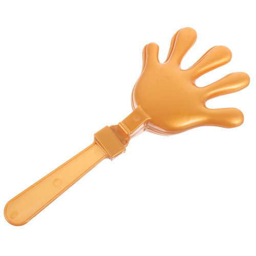 CRAFTHROU Party Noise Makers Little Clap Sound Noise Makers Party Favors Plastic Cheer Clappers Gifts Sports Plastic Hand Clapper Hand Clappers Prop Clappers Hand Shaped Clapper