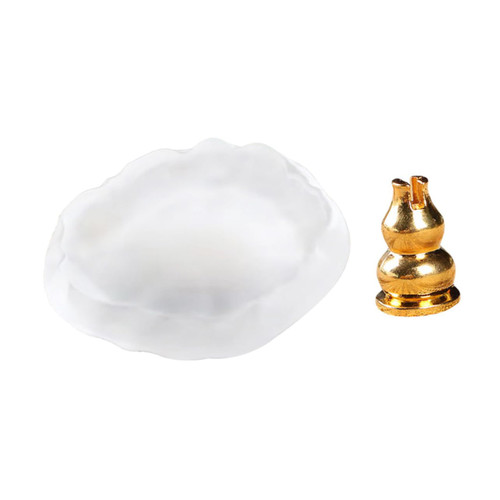 Levemolo Incense Burner Indoor Waterfall Cone Incense Burner Glass Incense Burner Backflow Incense Holder Aroma Burner Glass Incense Holder Incense Holder Burner Incense Cone Holder Conical