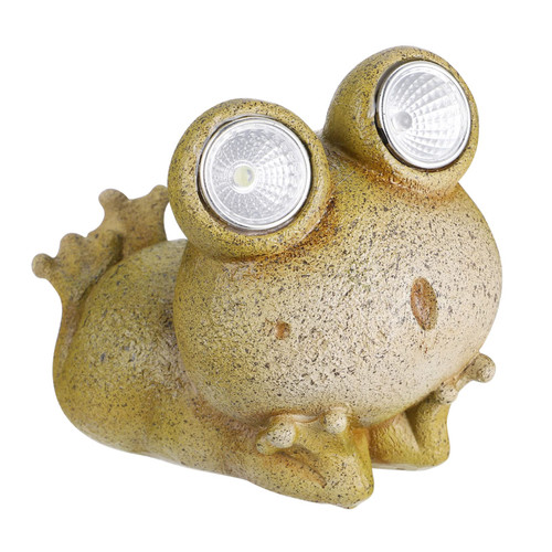 DOITOOL Solar Frog Light Animal Night Light Tiny Animal Figurines Outdoor Solar Lantern Solar Frog Lawn Animal Sculptures Lawn Ornaments Resin Solar Light Garden Resin Ornament Frog Crafts DOITOOL Solar Frog Light Animal Night Light Tiny Animal Figurines Outdoor Solar Lantern Solar Frog Lawn Animal Sculptures Lawn Ornaments Resin Solar Light Garden Resin Ornament Frog Crafts