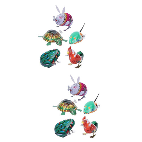 Toyvian 10 pcs Wind up tin Toys Gift Bags for Kids Bulk Socks Metal Baskets Party Walking Jump Toy Christmas Wind Up Toys Animal Clockwork Toy Party Wind-up Toy Cartoon Wind Up Toys Twine Toyvian 10 pcs Wind up tin Toys Gift Bags for Kids Bulk Socks Metal Baskets Party Walking Jump Toy Christmas Wind Up Toys Animal Clockwork Toy Party Wind-up Toy Cartoon Wind Up Toys Twine