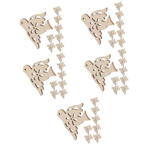 EXCEART 100 Pcs Wedding Decorations Wood Trim Blank Gift Tags Blank Wood Cutouts Wooden Animals Embellishments Wooden Bird Cutouts Unfinished Pigeon Wood Chips Hanging Blank Wooden Dove EXCEART 100 Pcs Wedding Decorations Wood Trim Blank Gift Tags Blank Wood Cutouts Wooden Animals Embellishments Wooden Bird Cutouts Unfinished Pigeon Wood Chips Hanging Blank Wooden Dove
