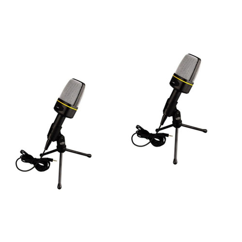 ERINGOGO 2pcs Wireless mics Microphone Wireless for Speaking USB mic Portable Vocal Microphone Mini Microphone Video Meeting Microphone Computer Microphone Recording Microphone Desktop