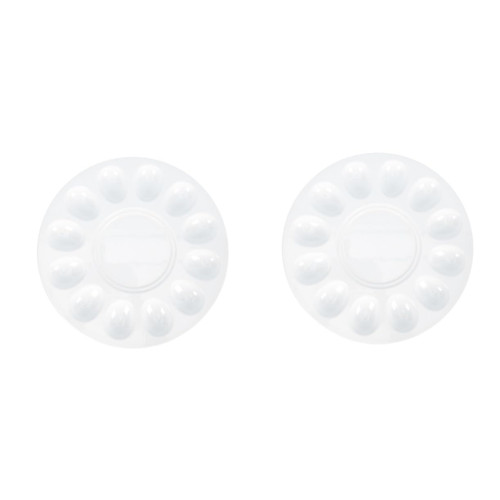Mobestech 2pcs Deviled Egg Tray Escargot Egg Cup Porcelain Deviled Egg Dish Snail Ceramic Deviled Egg Platter Egg Serving Tray Ceramic Egg Tray Divided Egg Ceramics Salad Plate Mini White