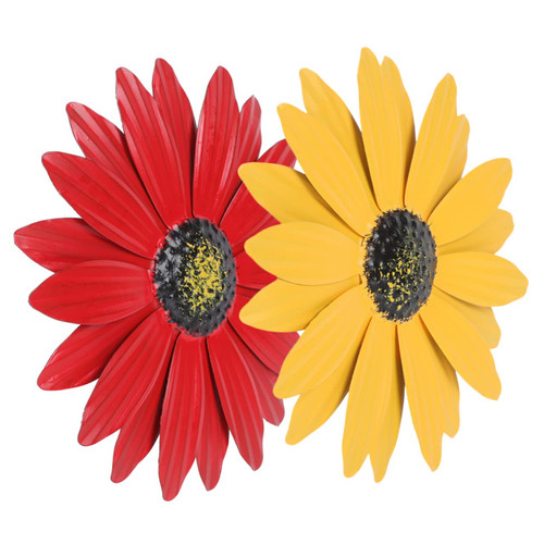 Garneck 2pcs Daisy Pendant Metal Flowers for outside Home Decorations Faux Flowers Decor Indoor Metal Wall Art Wall Flower Sculptures Metal Flower Sculpture Iron Hanging Flower Decor Metal Garneck 2pcs Daisy Pendant Metal Flowers for outside Home Decorations Faux Flowers Decor Indoor Metal Wall Art Wall Flower Sculptures Metal Flower Sculpture Iron Hanging Flower Decor Metal